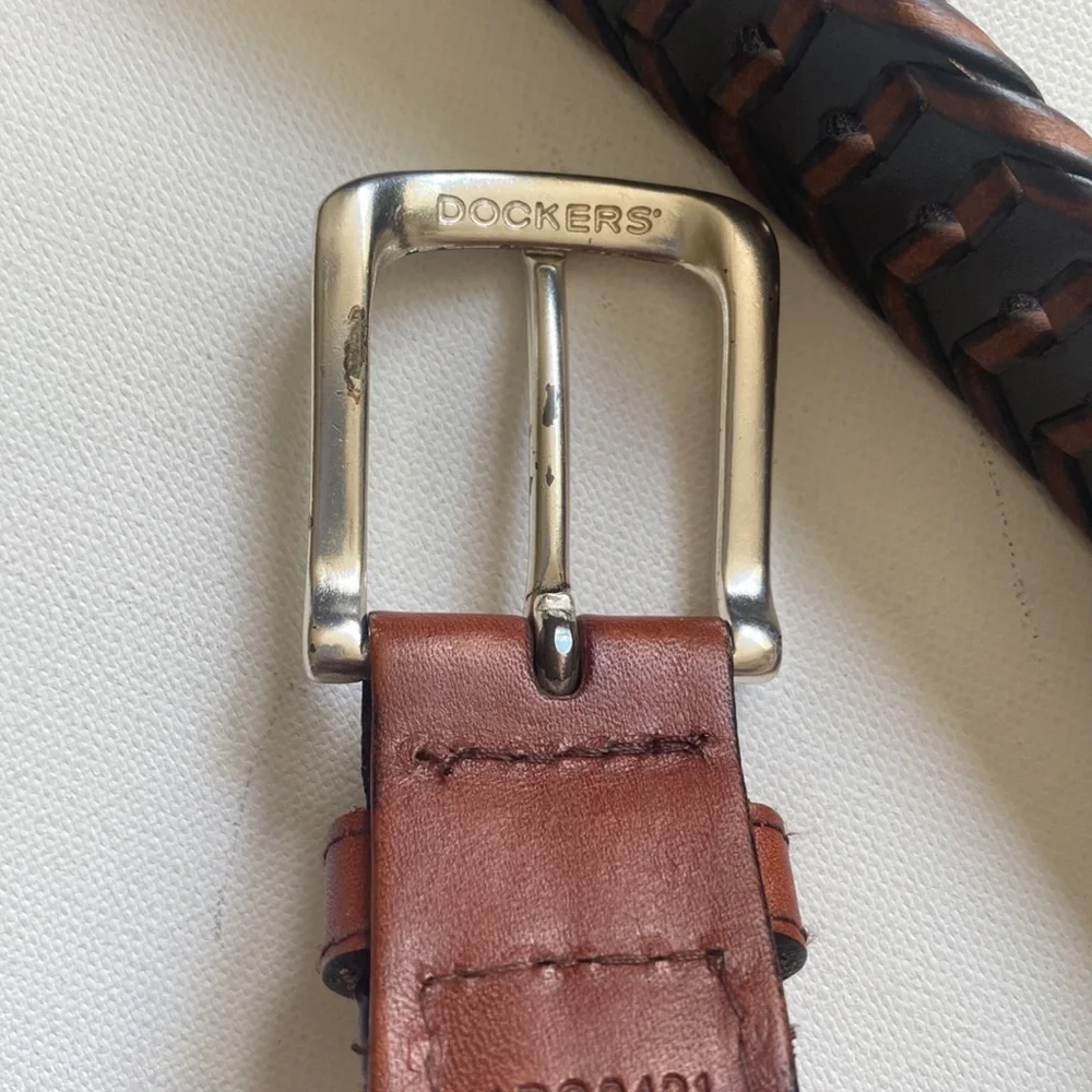 Dockers brown leather